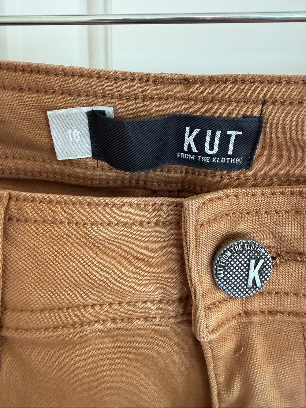 Kut from the Kloth Wide-Leg Jeans in Brown - Picture 5 of 5